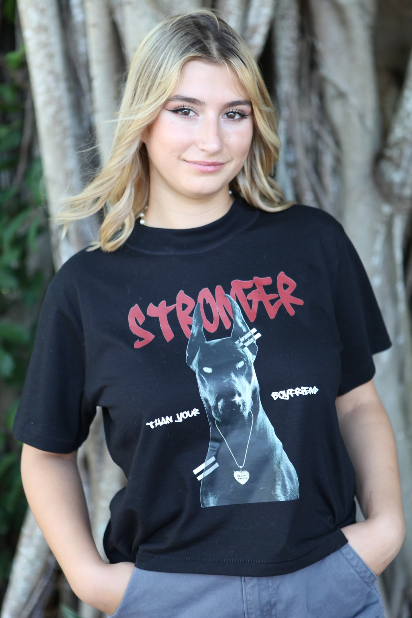 Stronger | 90’s Box Tee