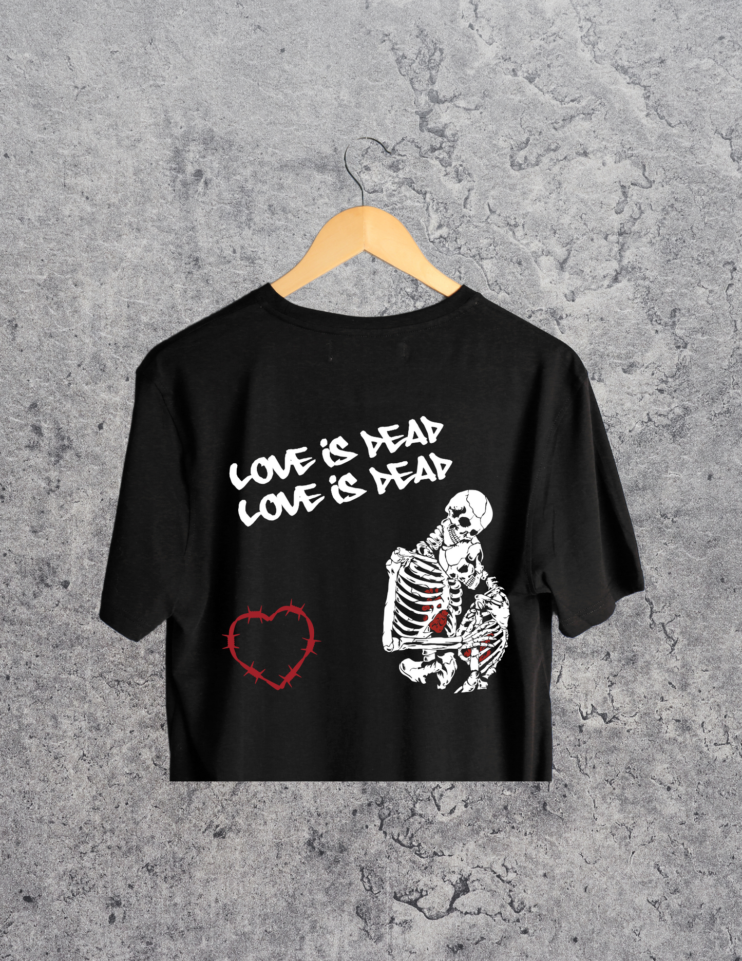 Love is Dead | 90’s Box Tee