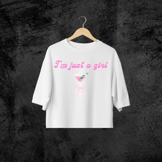 Just a Girl V2 | [White/Black]