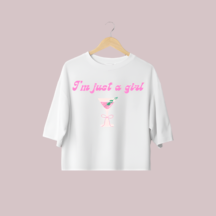 Just a Girl V2 | [White/Black]